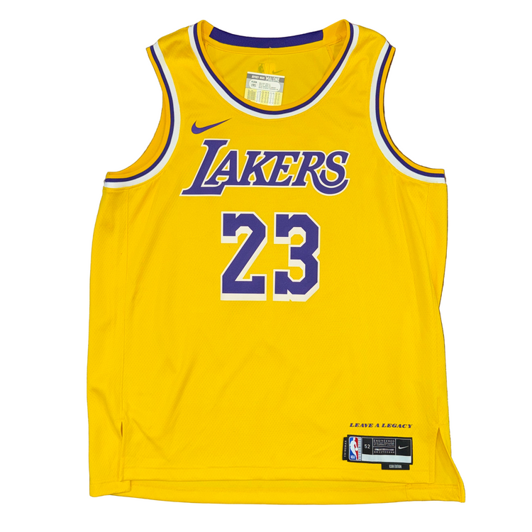 Nike Los Angeles Lakers Lebron James Jersey Sz XL