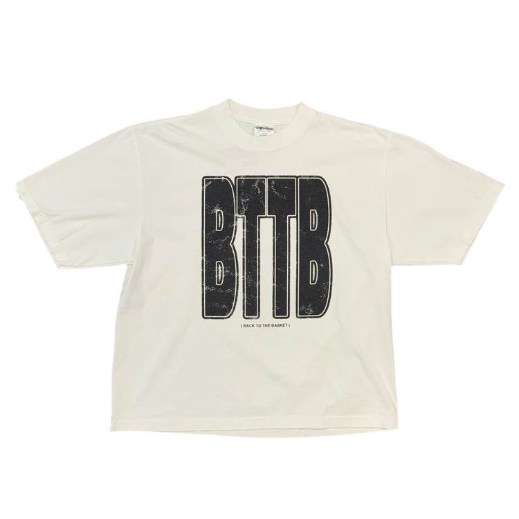 BTTB Sample White Tee Multiple Sizes
