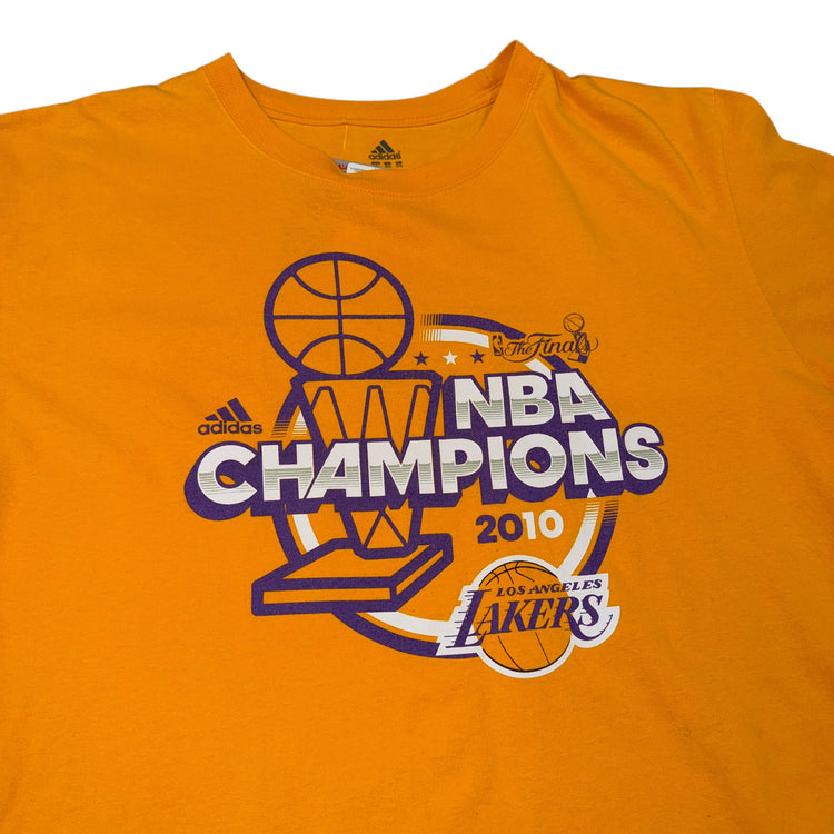 Adidas 2010 Los Angeles Lakers Champions Tee Sz 2X