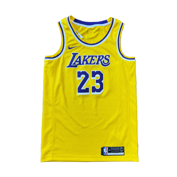 Nike Swingman Icon Los Angeles Lakers Lebron James Jersey Sz S