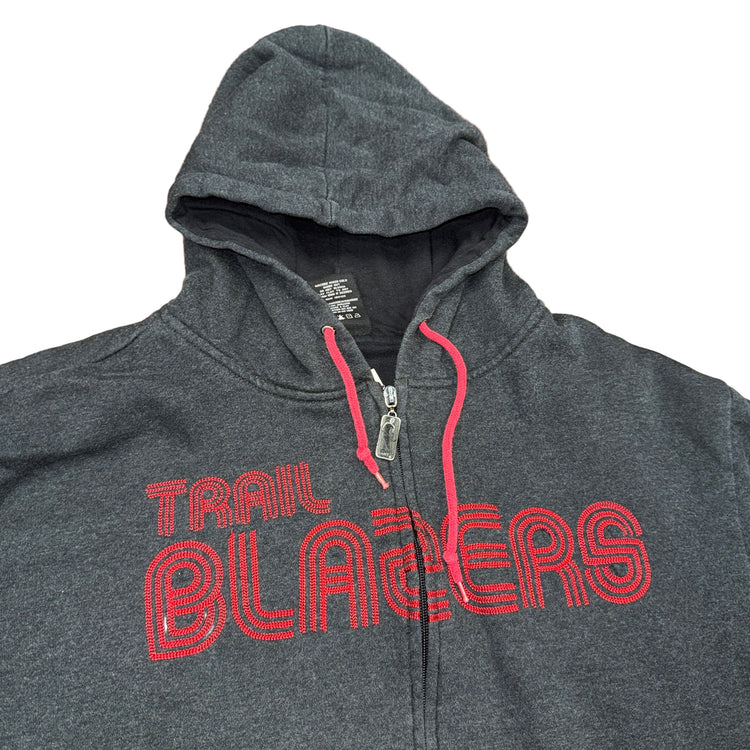 UNK Portland Trail Blazers Zip-Up Sz 2X