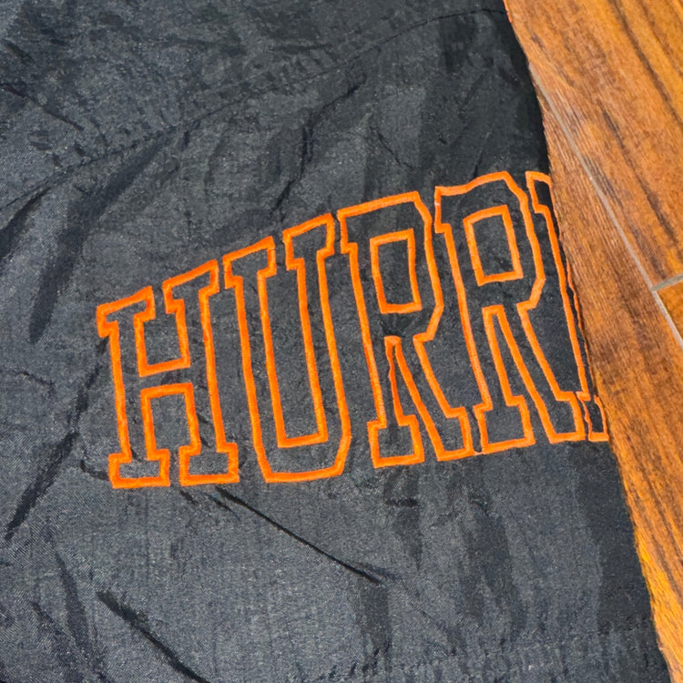 Starter Miami Hurricanes Puffer Jacket Sz M