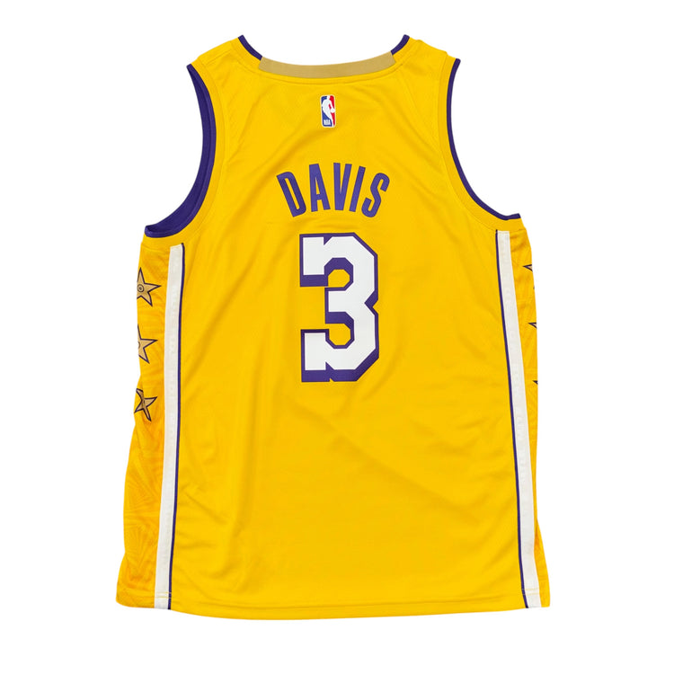 Nike Swingman 2019-20 City Edition Los Angeles Lakers Anthony Davis Jersey Sz L
