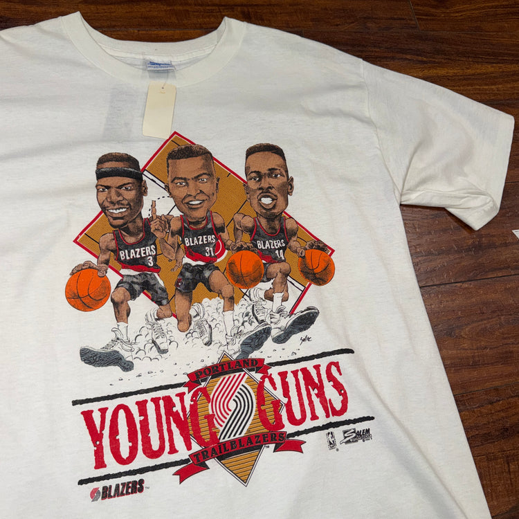 Salem Sportswear Portland Trail Blazers “Young Guns” Tee Sz L