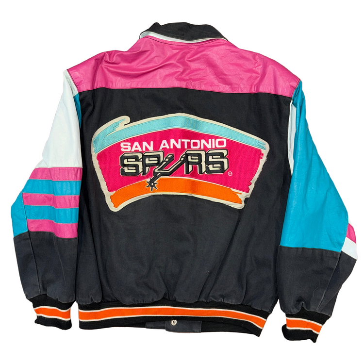 Jeff Hamilton San Antonio Spurs Fiesta Jacket Sz L