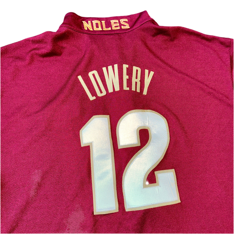 Nike Florida State Seminoles Ryan Lowery Game Worn Warm Up Sz XL