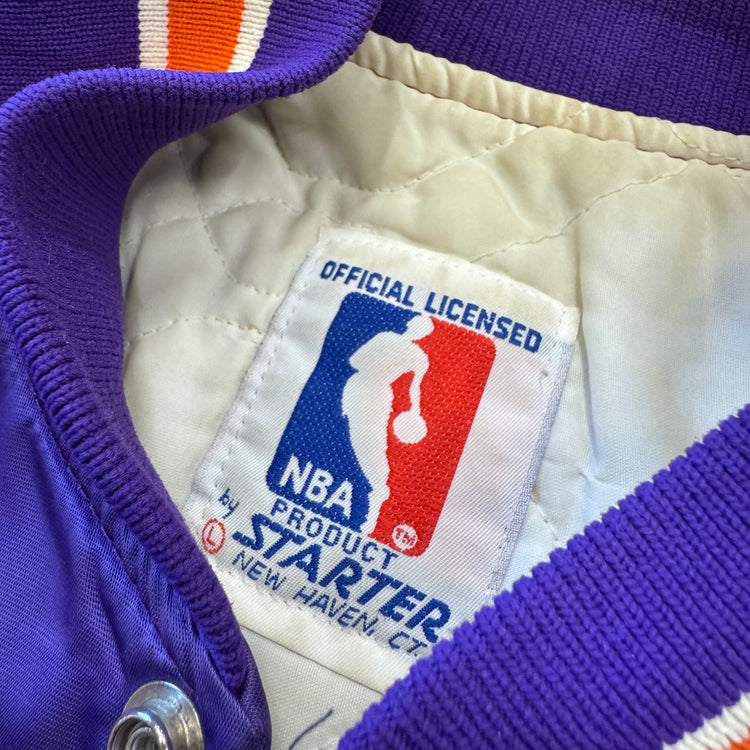 Starter 80's Phoenix Suns Satin Jacket Sz M