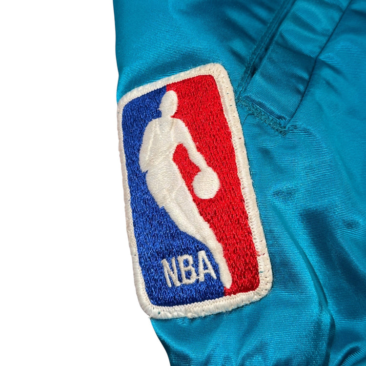 Starter 80’s/90’s Charlotte Hornets Bomber Sz L