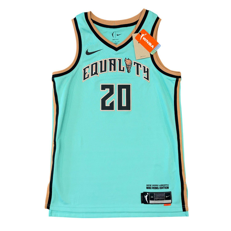 Nike New York Liberty Equality Sabrina Ionescu Jersey Sz M