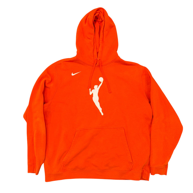 Nike WNBA Logo Orange Hoodie Sz 2X