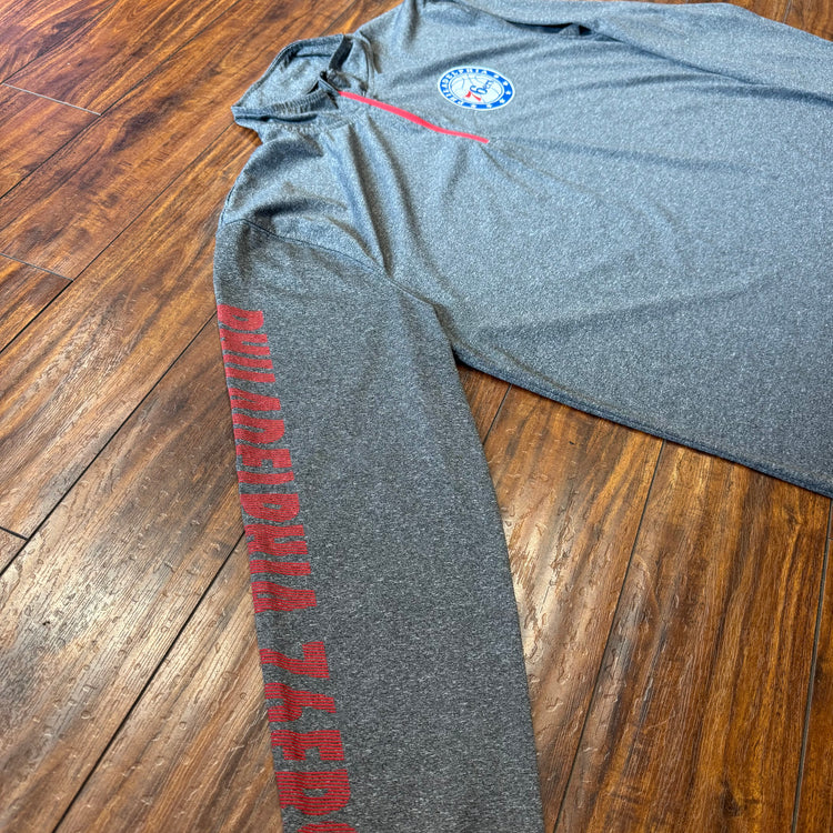 UNK Phila 76ers 1/4 Zip Sz XL