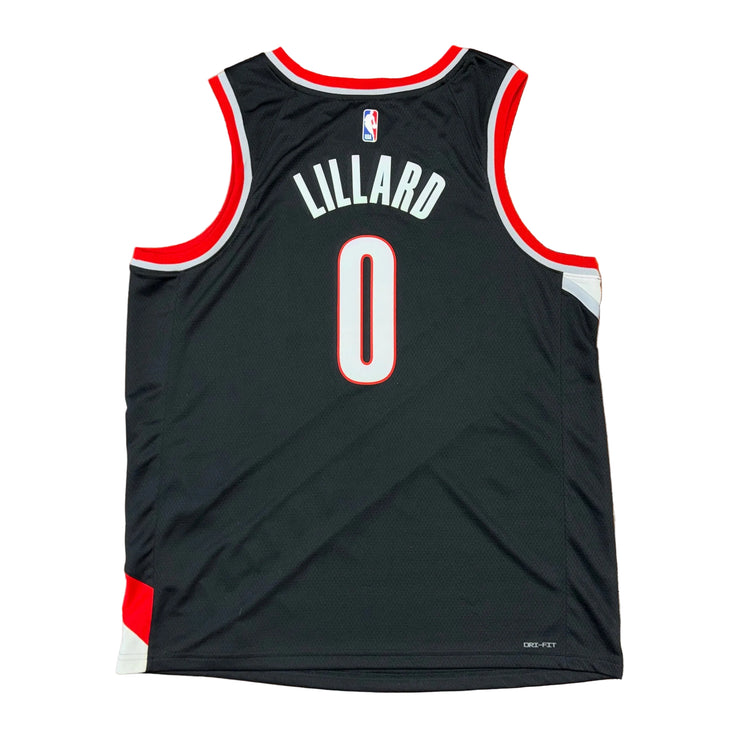 NWT Nike Swingman 2021-22 Icon Portland Trail Blazers Damian Lillard Jersey Sz 2X