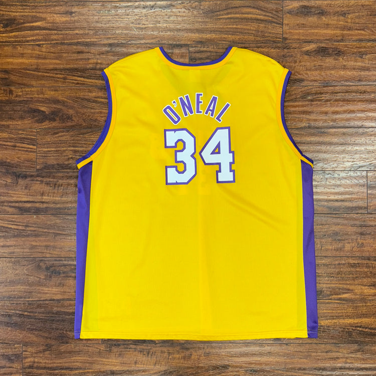 Champion Los Angeles lakers Shaquille O’Neal Jersey Sz 2X￼