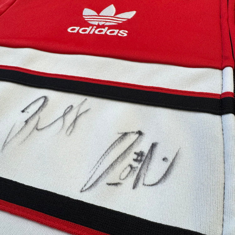 Adidas Blazers Full-Zip Autographed Jacket Sz M
