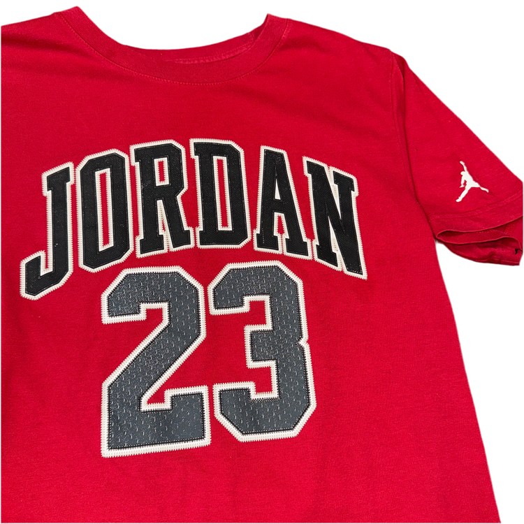 Jordan MJ Jersey Tee Sz YL