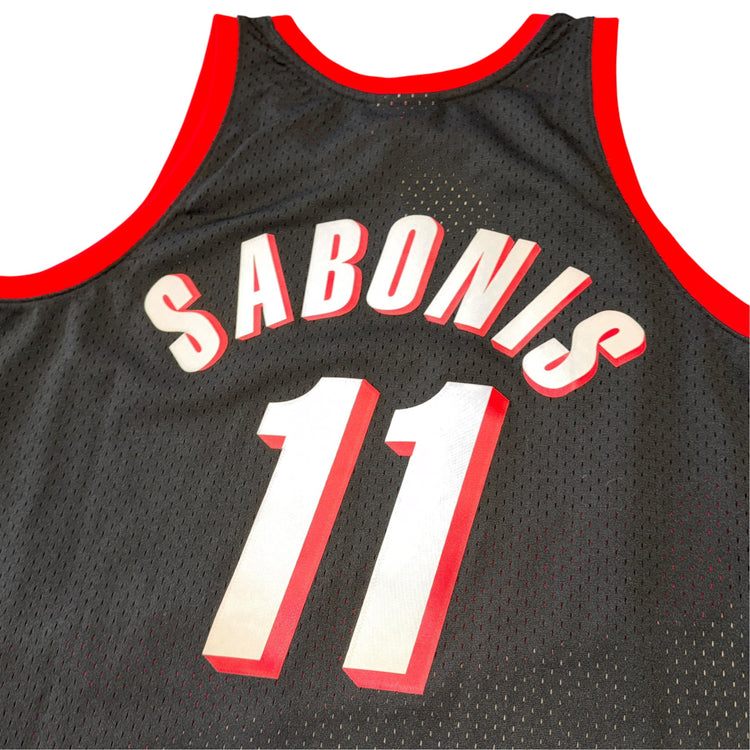 Mitchell & Ness 1999-00’s Arvydas Sabonis Portland Trail Blazers Away Jersey Sz XL