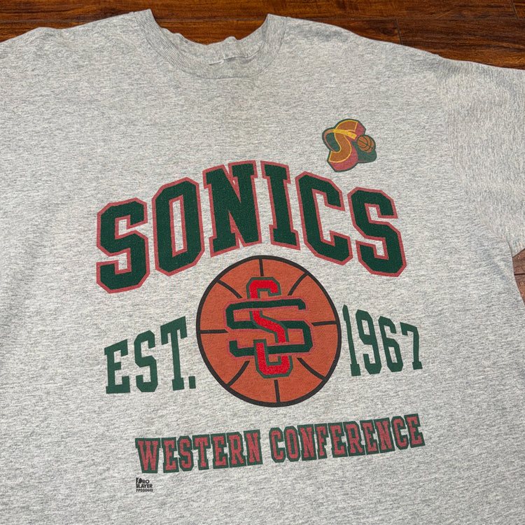Pro Player Seattle Supersonics Tee Sz 2X