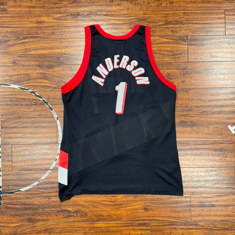 Champion Portland Trail Blazers Derek Anderson Jersey Sz XL