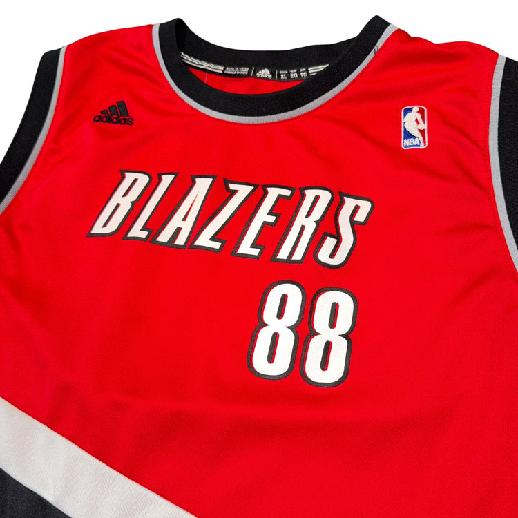 Adidas Portland Trail Blazers Nic Batum Alternate Jersey Sz XL