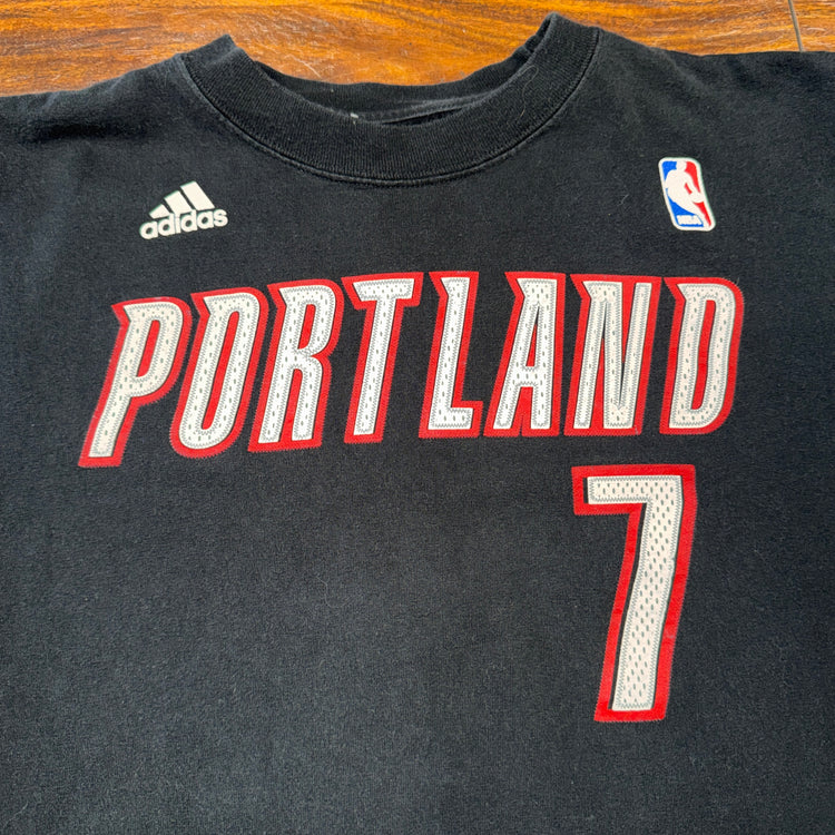 Adidas B-Roy Portland Trail Blazers Jersey Tee Sz M
