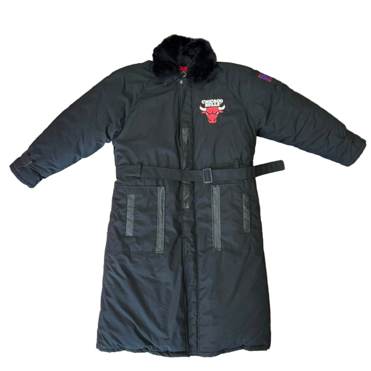 City Players Chicago Bulls Trench Coat Sz L