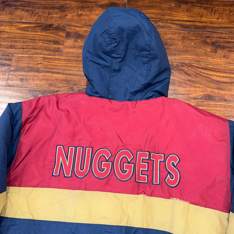 Logo 7 Denver Nuggets Puffer Jacket Sz L