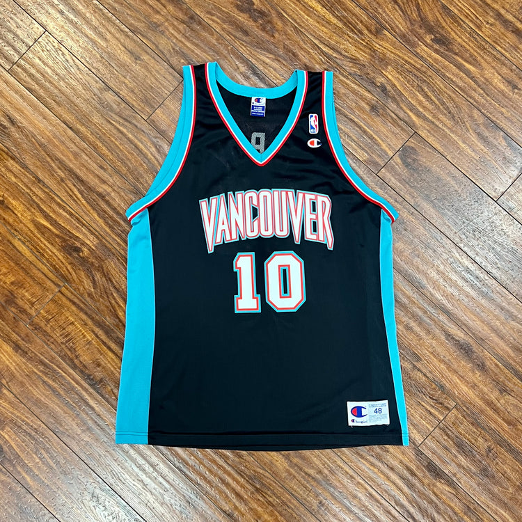 Champion Grizzlies Bibby Autographed Jersey