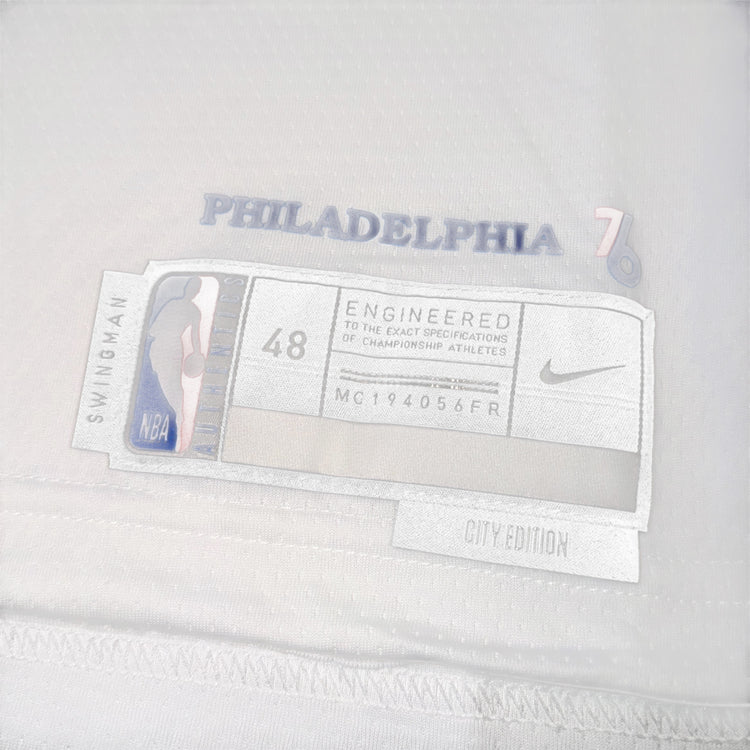NWT Nike Swingman Philadelphia 76ers City Edition Joel Embiid Jersey Sz L