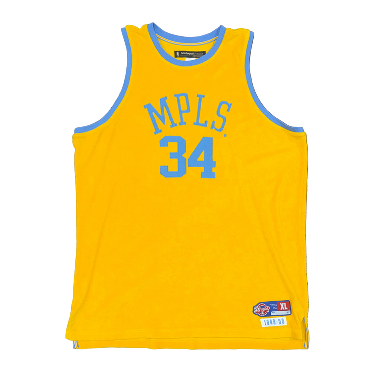 Reebok Los Angeles Lakers Shaq Towel Jersey Sz XL