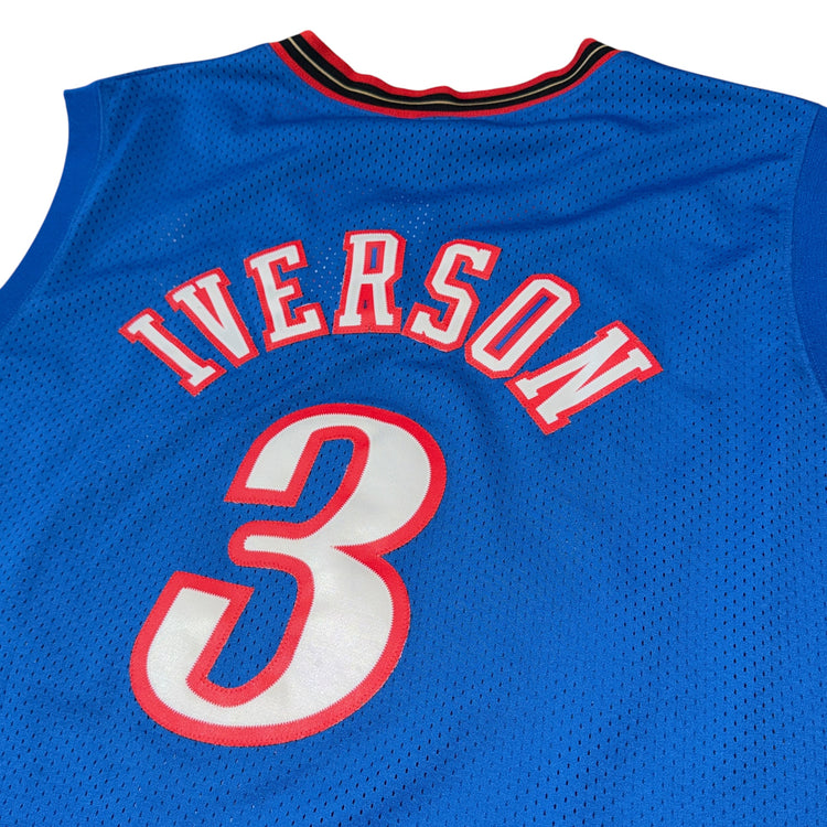Nike 00’s Philadelphia 76ers Allen Iverson Alternate Jersey Sz 4X