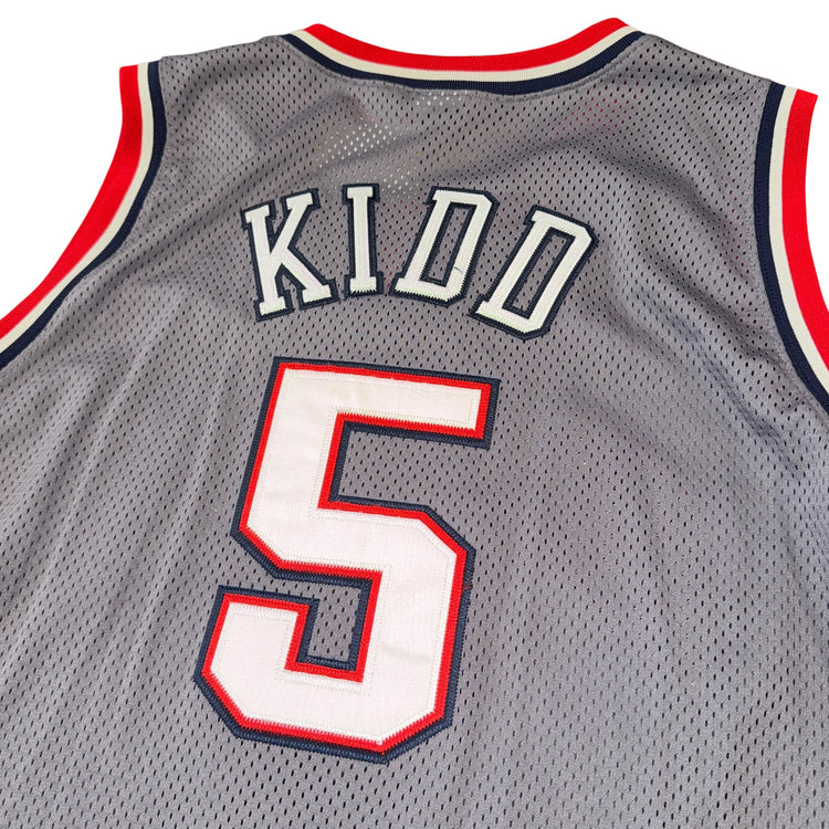 Champion 90’s Authentic New Jersey Nets Jason Kidd Away Jersey Sz 3X