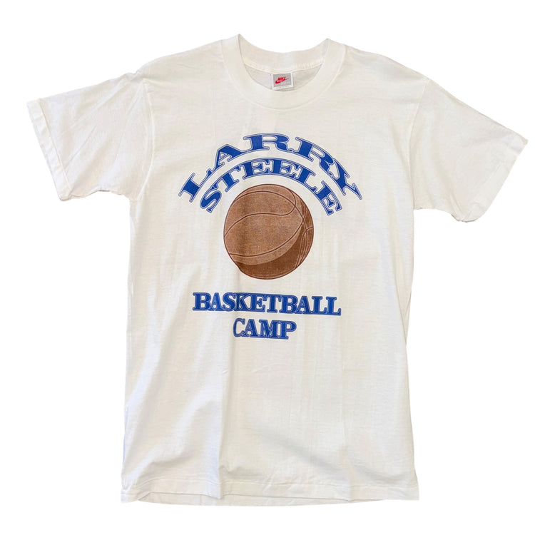 Nike 90's Larry Steele Basketball Camp Tee Sz S