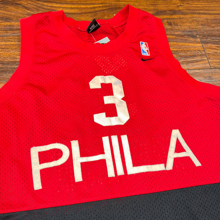 Nike Philadelphia 76ers Allen Iverson Jersey Sz XL