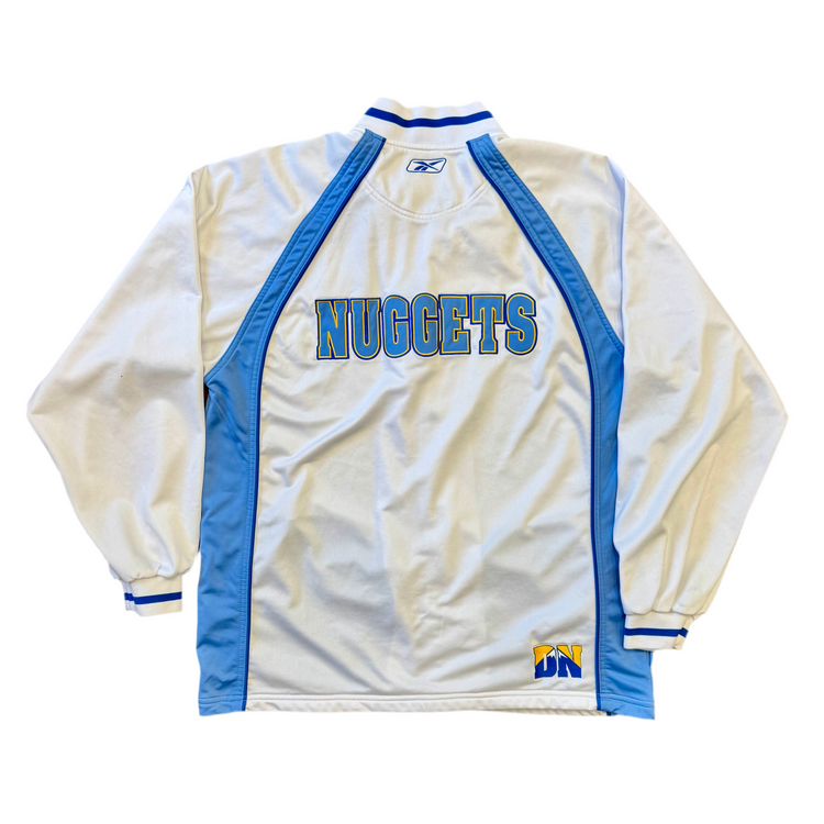 Reebok 00's Nuggets Team-Issued Warm Up Sz XL