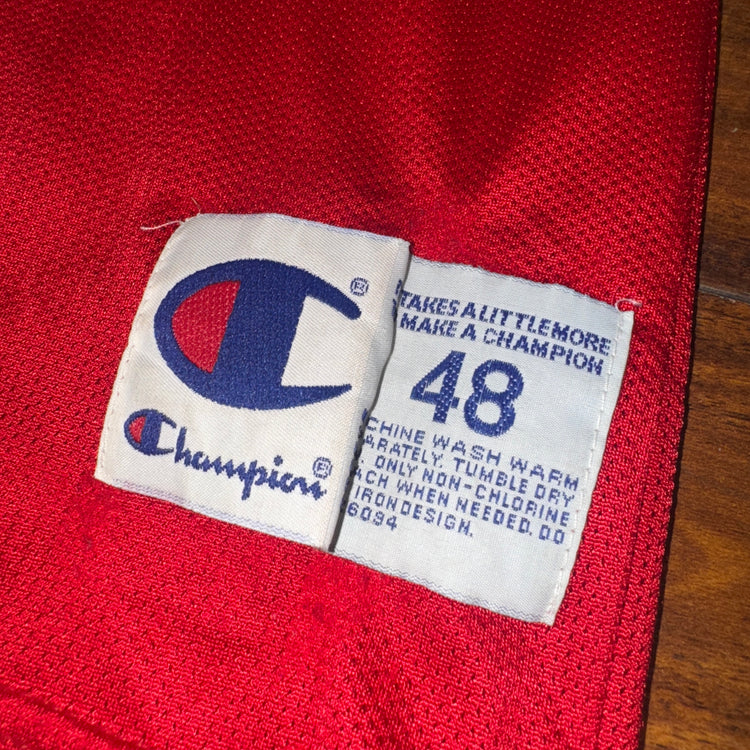 Champion Philadelphia 76ers Jerry Stackhouse Jersey Sz XL