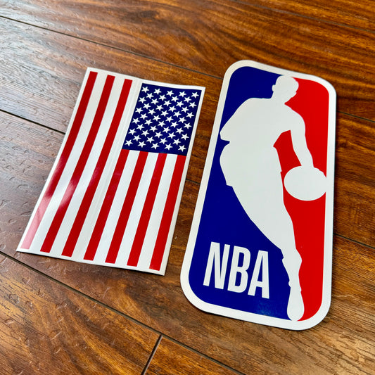NBA Official Backboard Sticker Set