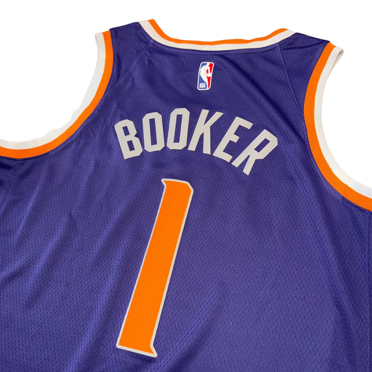 NWT Nike Swingman Phoenix Suns Icon Devin Booker Jersey Sz L
