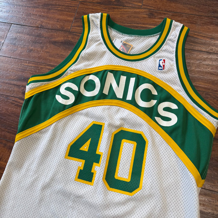 Champion Rare Authentic 1989-90 Shawn Kemp Jersey Sz L