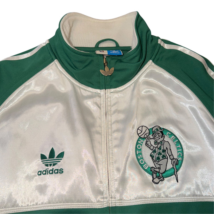 Adidas Boston Celtics Banner Jacket Sz L
