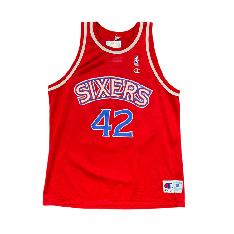 Champion Philadelphia 76ers Jerry Stackhouse Jersey Sz XL