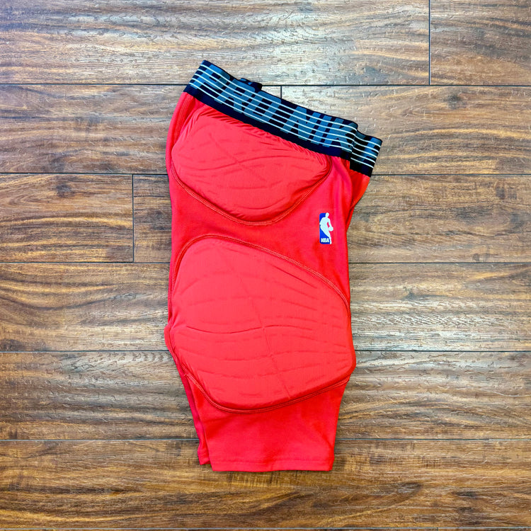 Nike Pro Hyperstrong Padded Compression Shorts Red Men’s L-Tall