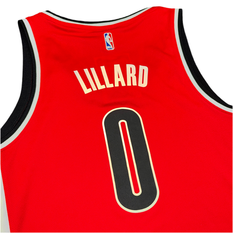 NWT NBA4Her Portland Trail Blazers Damian Lillard Jersey Sz M