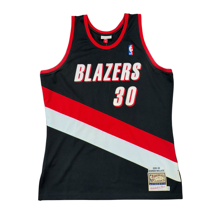 Mitchell & Ness Hardwood Classic 1999-00 Portland Trail Blazers Rasheed Wallace Away Jersey Sz XL