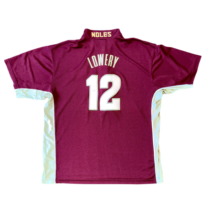 Nike Florida State Seminoles Ryan Lowery Game Worn Warm Up Sz XL