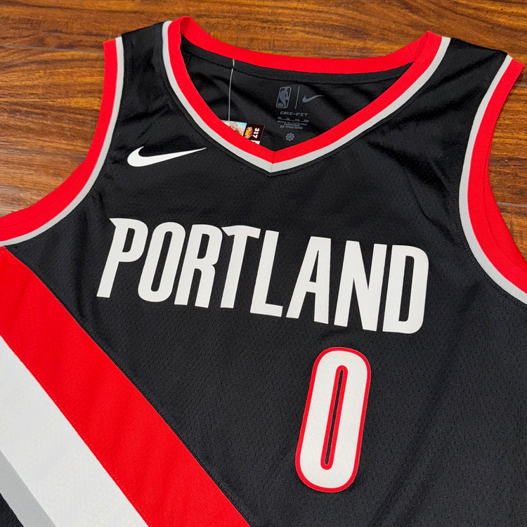 Nike Portland Trail Blazers Damian Lillard Jersey Sz XL