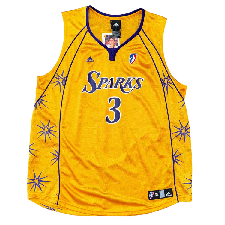 Signed Adidas Los Angeles Sparks Candace Parker Jersey Sz XL