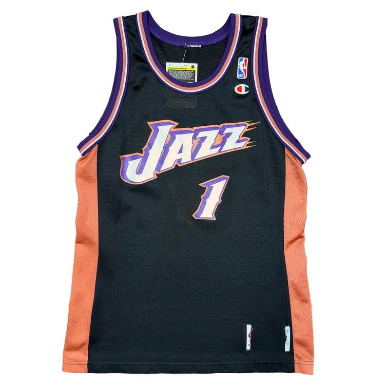 Champion Utah Jazz Blank Jersey Sz S
