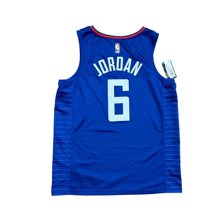 NWT Nike 2017-18 LA Clippers Deandre Jordan Jersey Sz L