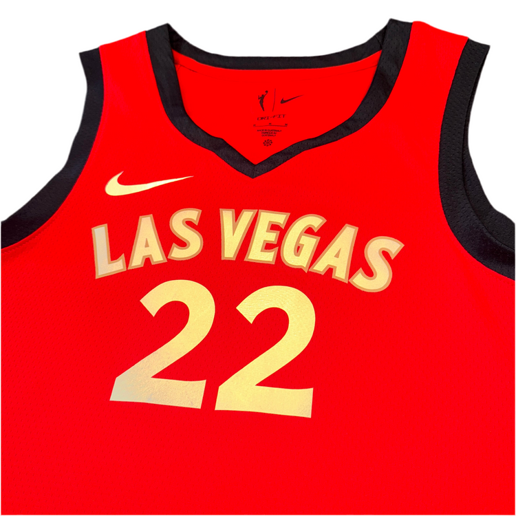 Nike Las Vegas Aces Aja Wilson Jersey Sz M