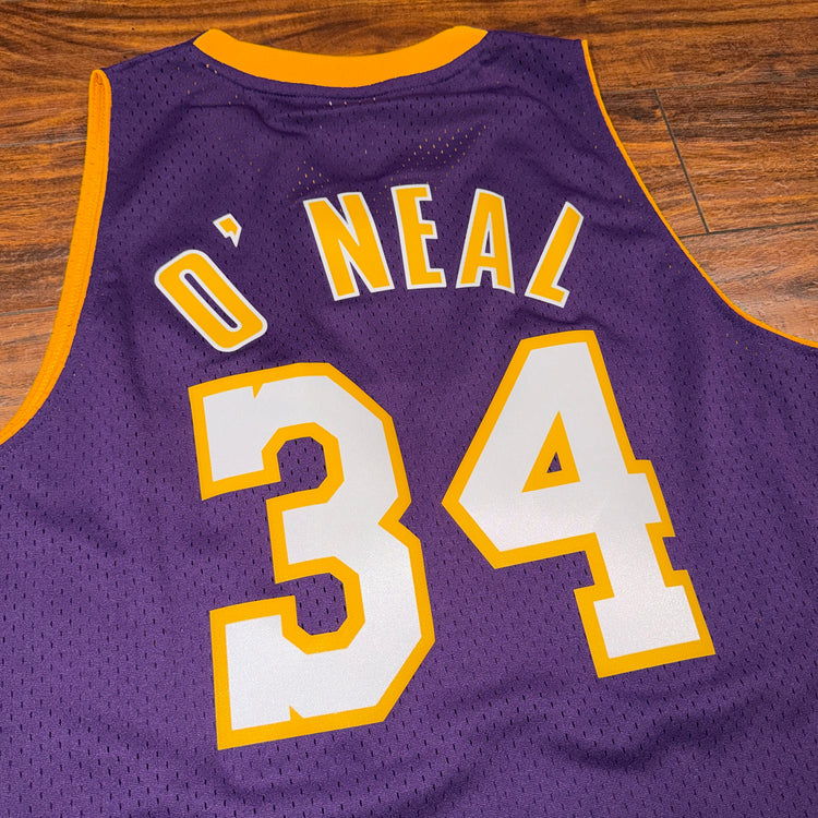 NWT Mitchell & Ness Los Angeles Lakers Shaquille O’Neal Jersey Sz XL